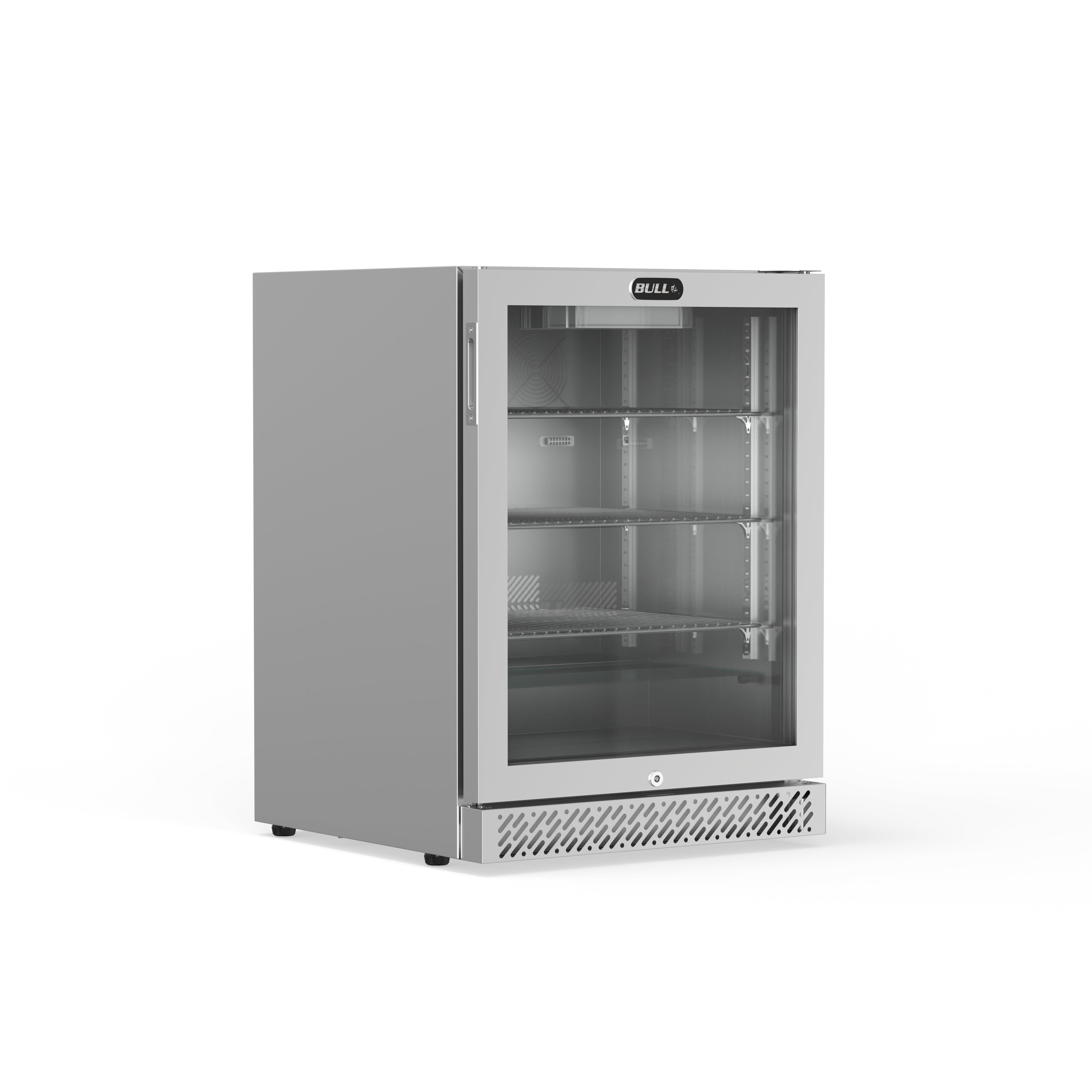 Bull 24-Inch Premium Outdoor Rated 4.9 cu.ft. Refrigerator with Glass Door-13100