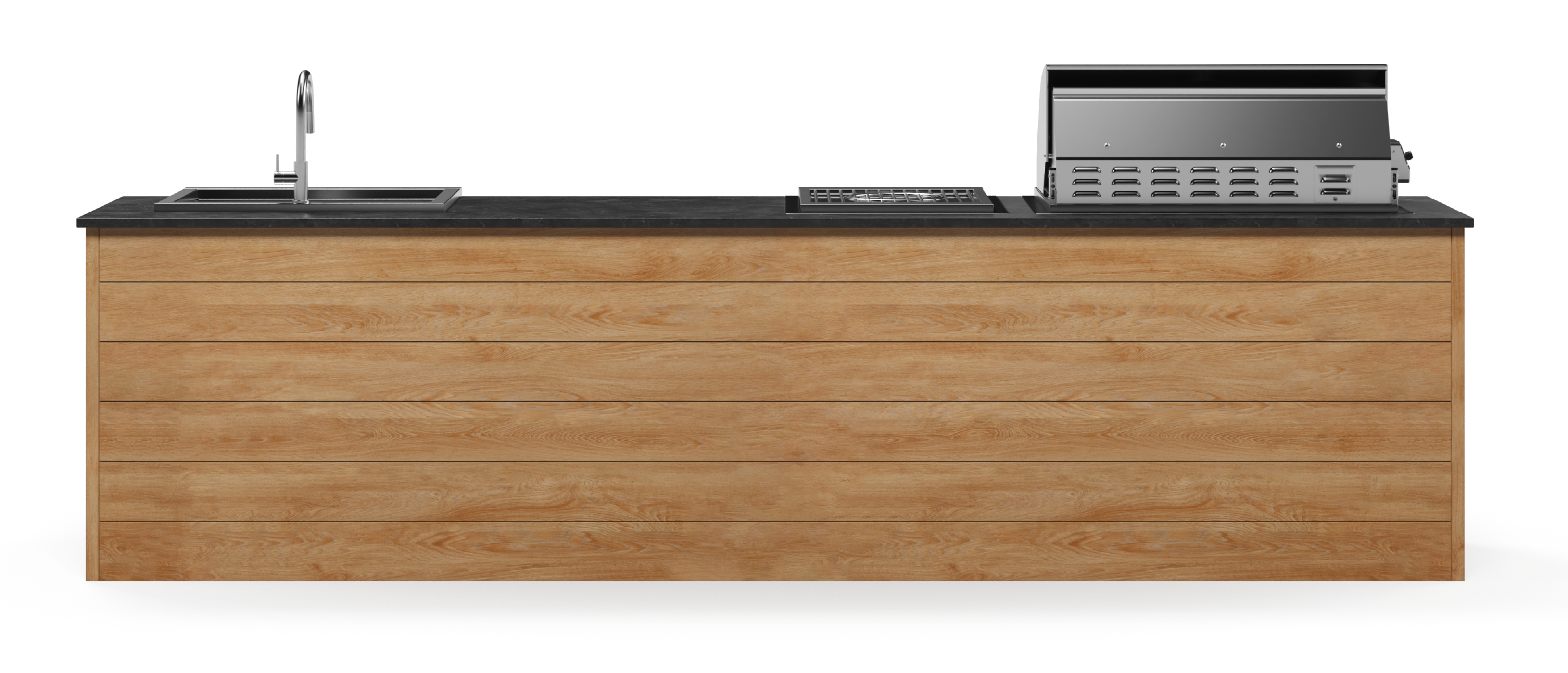 Lynx Pro Prestige Collection 144" Luxury Finished Outdoor Kitchen Package 13-LNX-13-PC