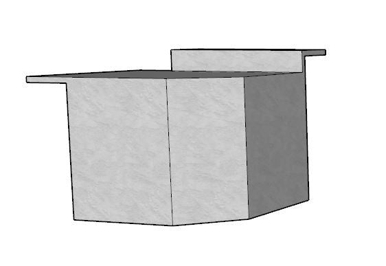 42" Corner DIY Outdoor Kitchen Frame Kit-ARP42CC