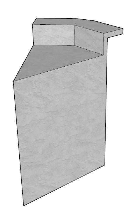 45 Degree DIY Outdoor Kitchen Frame Kit-RPAL45DCC