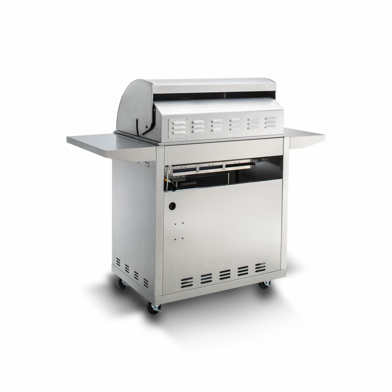 Blaze LTE 32-Inch 4-Burner Built-In Propane Or Natural Gas Grill With Rear Infrared Burner & Grill Lights-BLZ-4LTE2