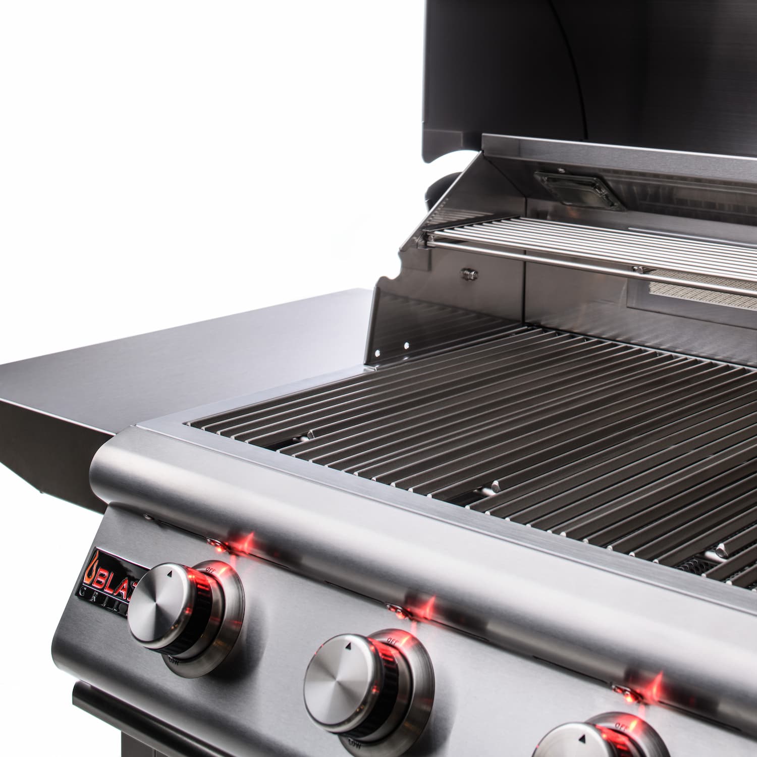 Blaze LTE 32-Inch 4-Burner Built-In Propane Or Natural Gas Grill With Rear Infrared Burner & Grill Lights-BLZ-4LTE2