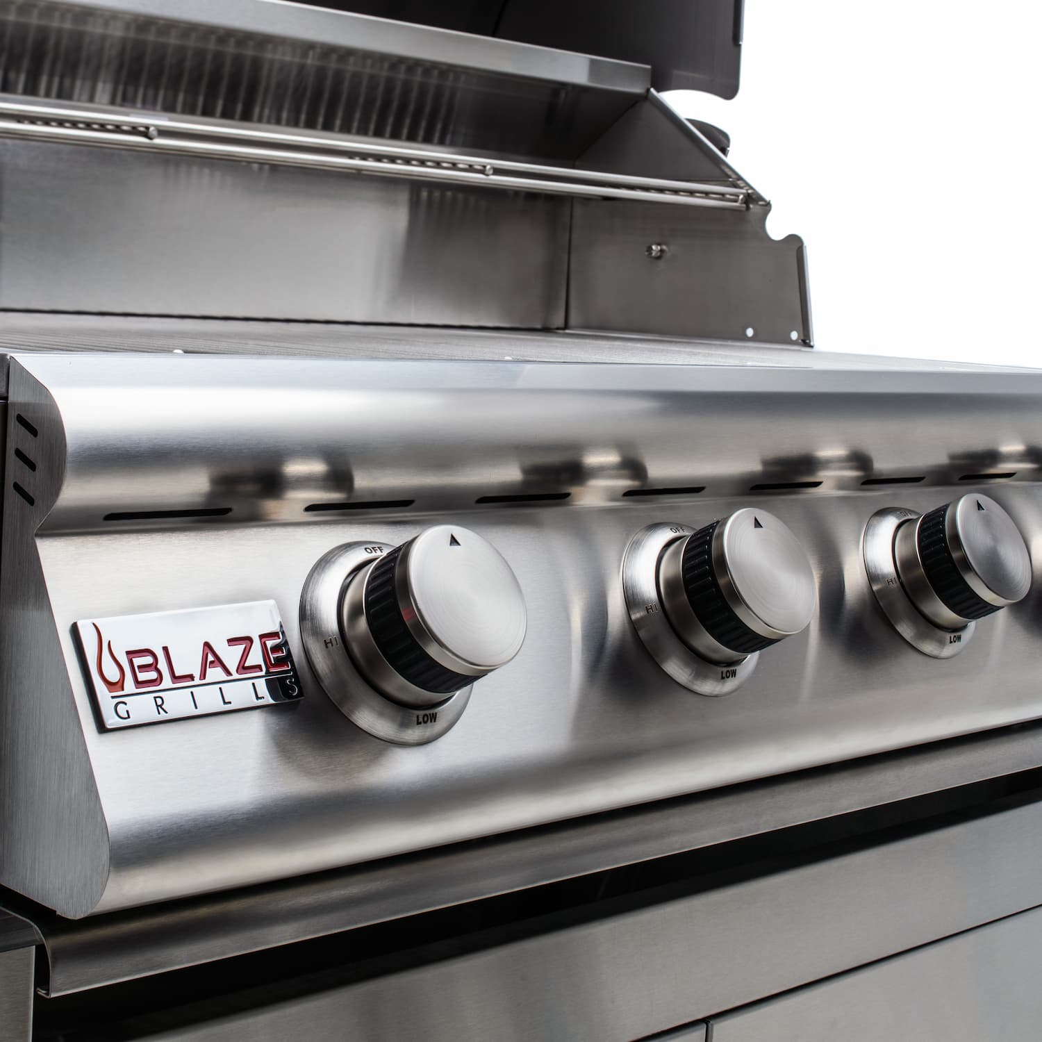 Blaze Prelude 32-Inch 4-Burner Built-In Natural Gas or LP Propane Gas Grill-BLZ-4LBM