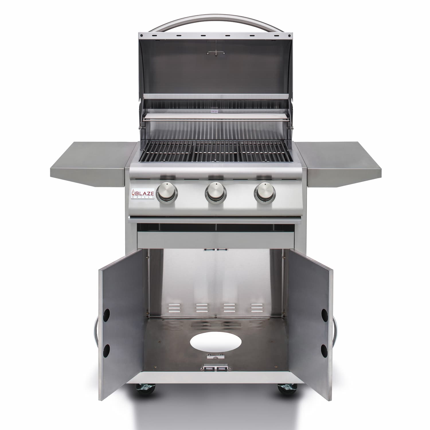 Blaze Prelude 25-Inch 3-Burner Built-In Natural Gas or LP Propane Gas Grill-BLZ-3LBM