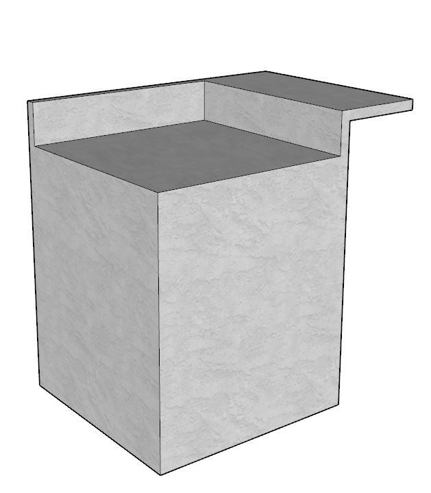 90 Degree DIY Outdoor Kitchen Frame Kit-ALRP90