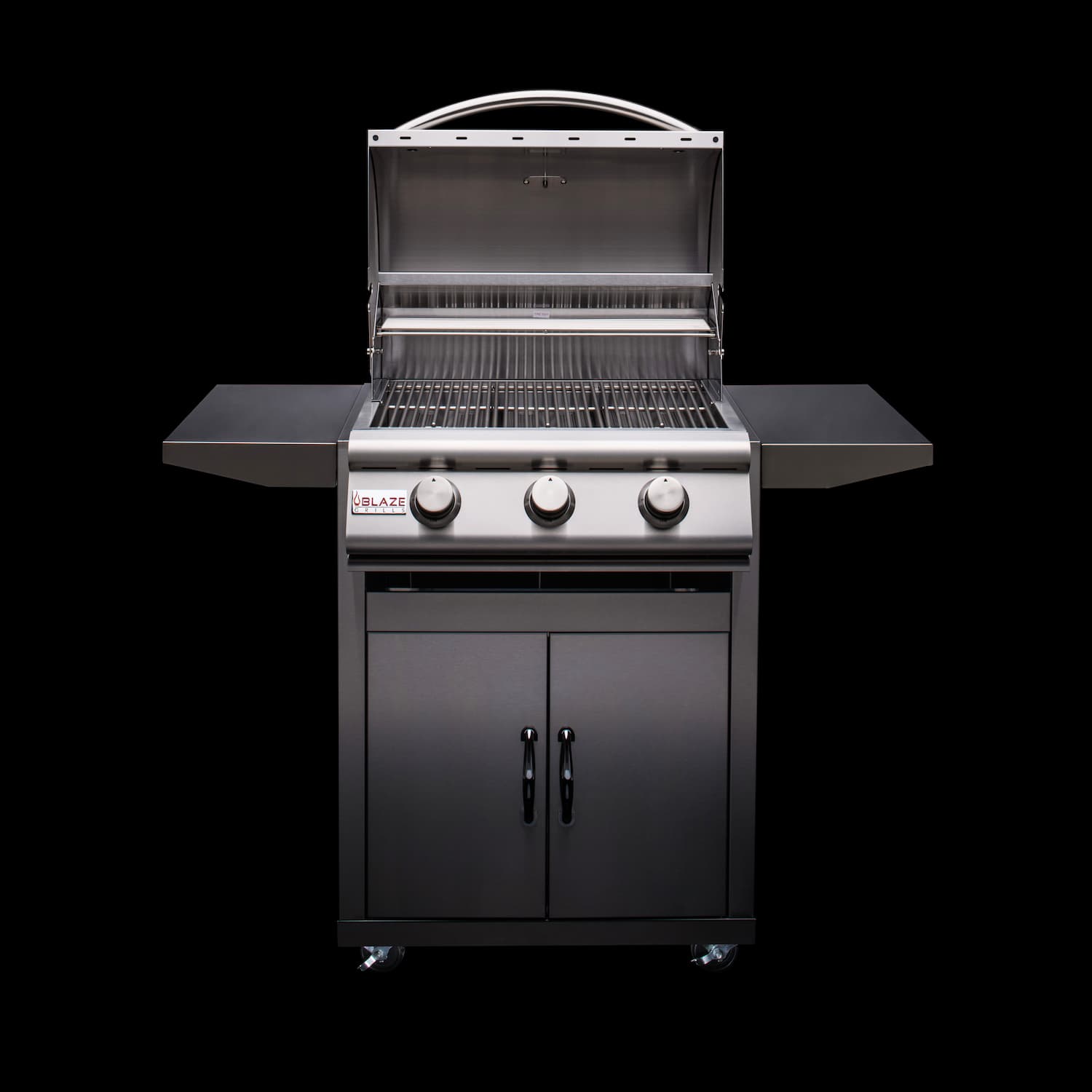 Blaze Prelude 25-Inch 3-Burner Built-In Natural Gas or LP Propane Gas Grill-BLZ-3LBM