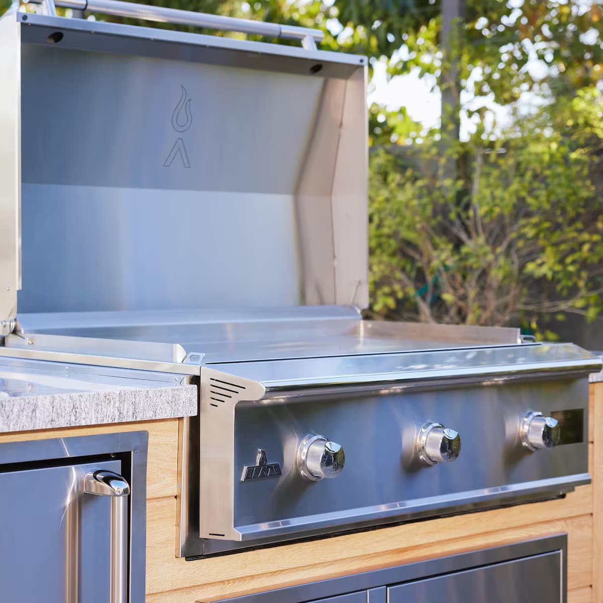 Blaze LTE PRO 40-Inch Built-In Propane Or Natural Gas Griddle-BLZ-GRIDDLE40