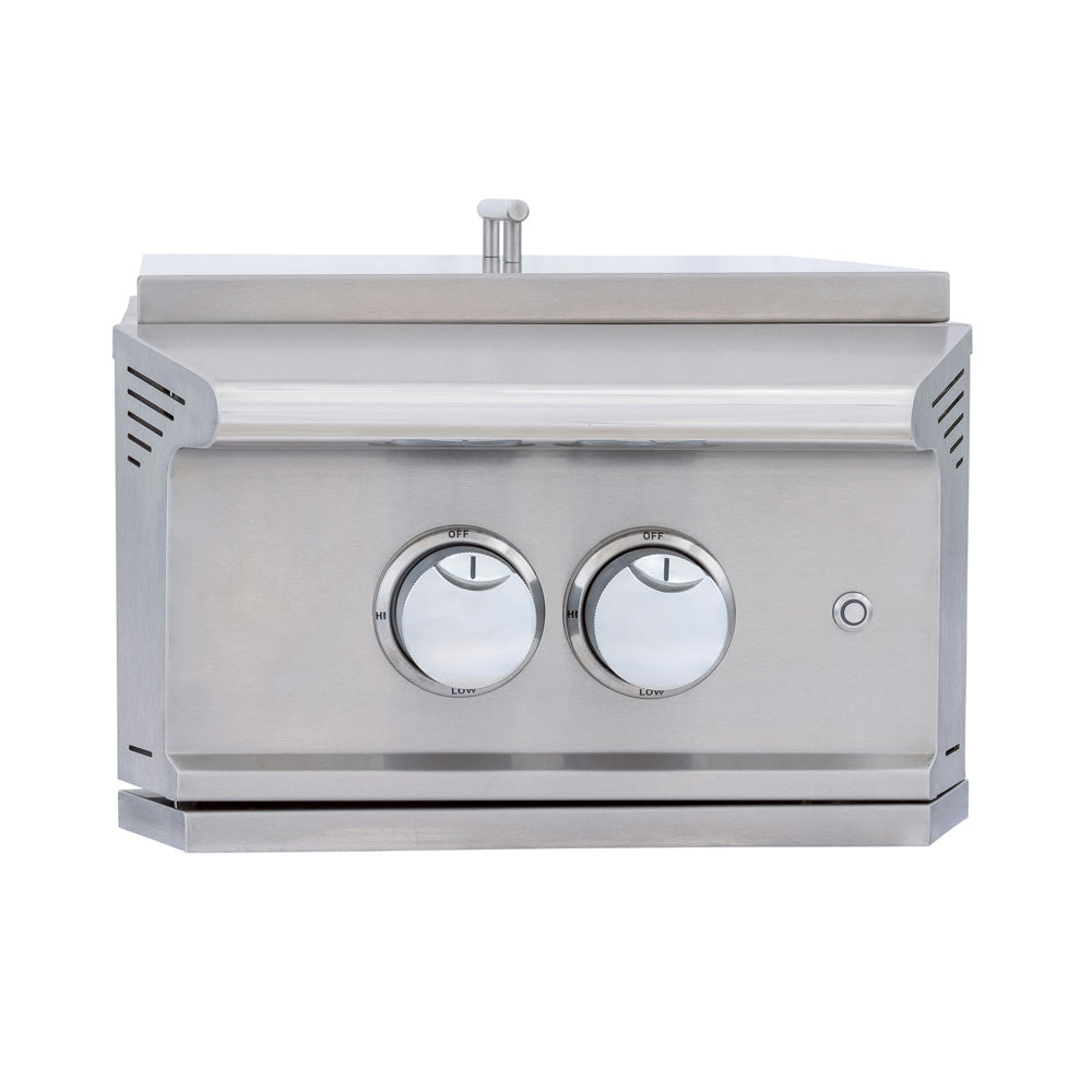 Blaze LTE PRO power burner with the lid closed