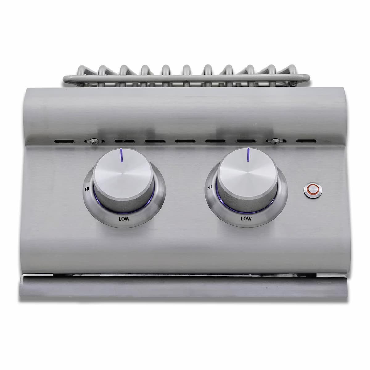 Blaze LTE Built-In Propane Or Natural Gas Stainless Steel Double Side Burner With Lid-BLZ-SB2LTE3