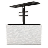 Fenix Vision 360 Luxury Outdoor TV Lift Cabinet Stone Collection-FENFINTVST
