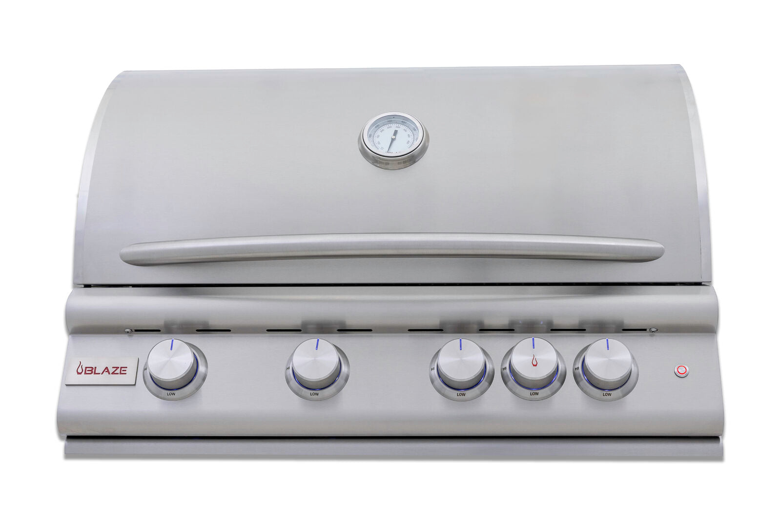 Blaze LTE 32-Inch 4-Burner Built-In Propane Or Natural Gas Grill With Rear Infrared Burner & Grill Lights-BLZ-4LTE3
