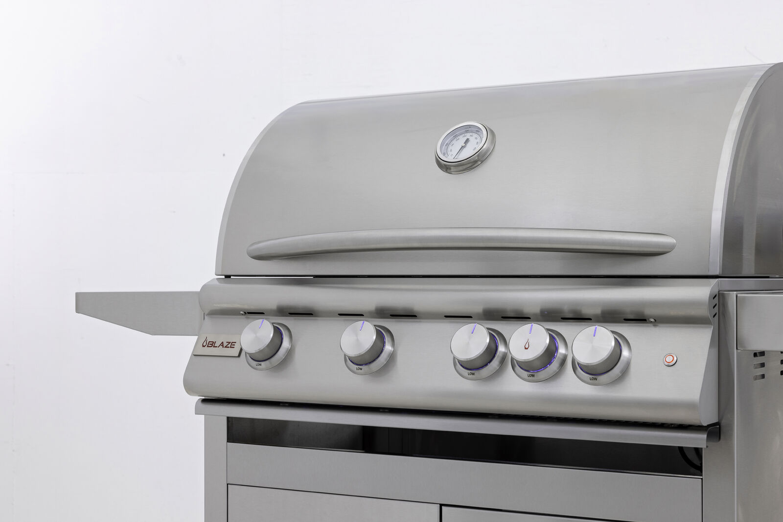 Blaze LTE 32-Inch 4-Burner Built-In Propane Or Natural Gas Grill With Rear Infrared Burner & Grill Lights-BLZ-4LTE3
