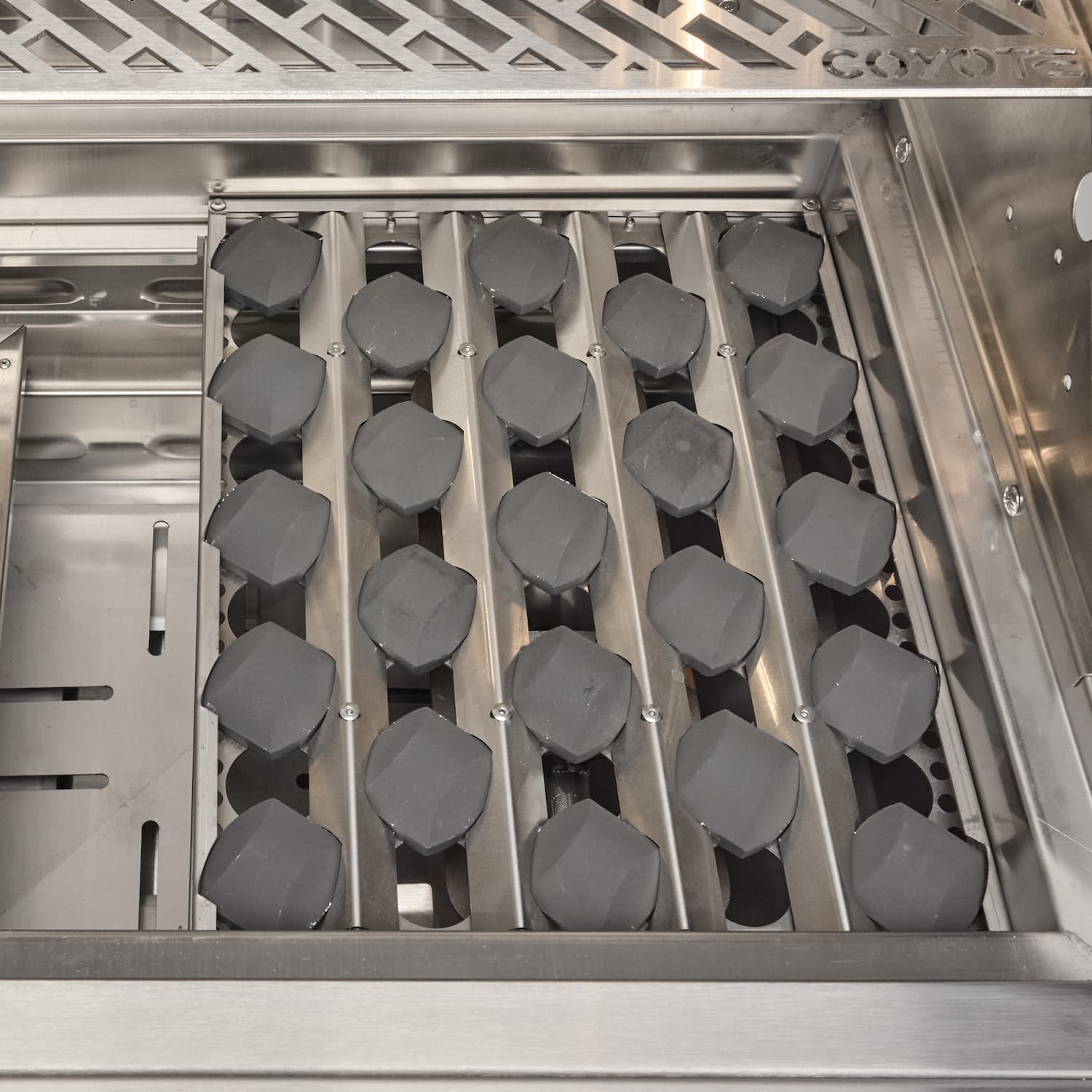 Coyote S-Series 30-Inch 3-Burner Built-In Gas Grill With RapidSear Infrared Burner & Rotisserie - C3SL30