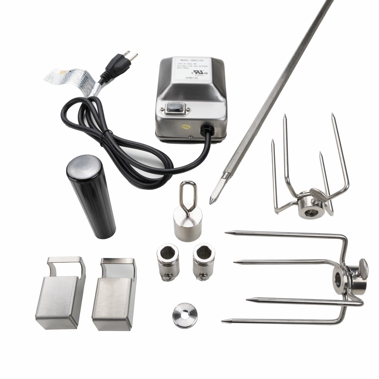 Coyote Rotisserie Kit For 36-Inch Gas & Charcoal Grills - C3ROT36