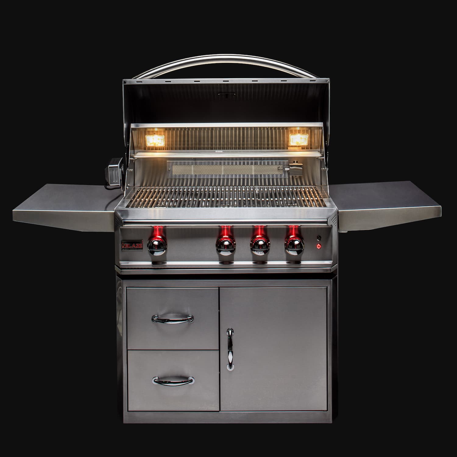 Blaze Professional LUX 44" Built-In Gas Grill with Rear Infrared Burner - BLZ-4PRO