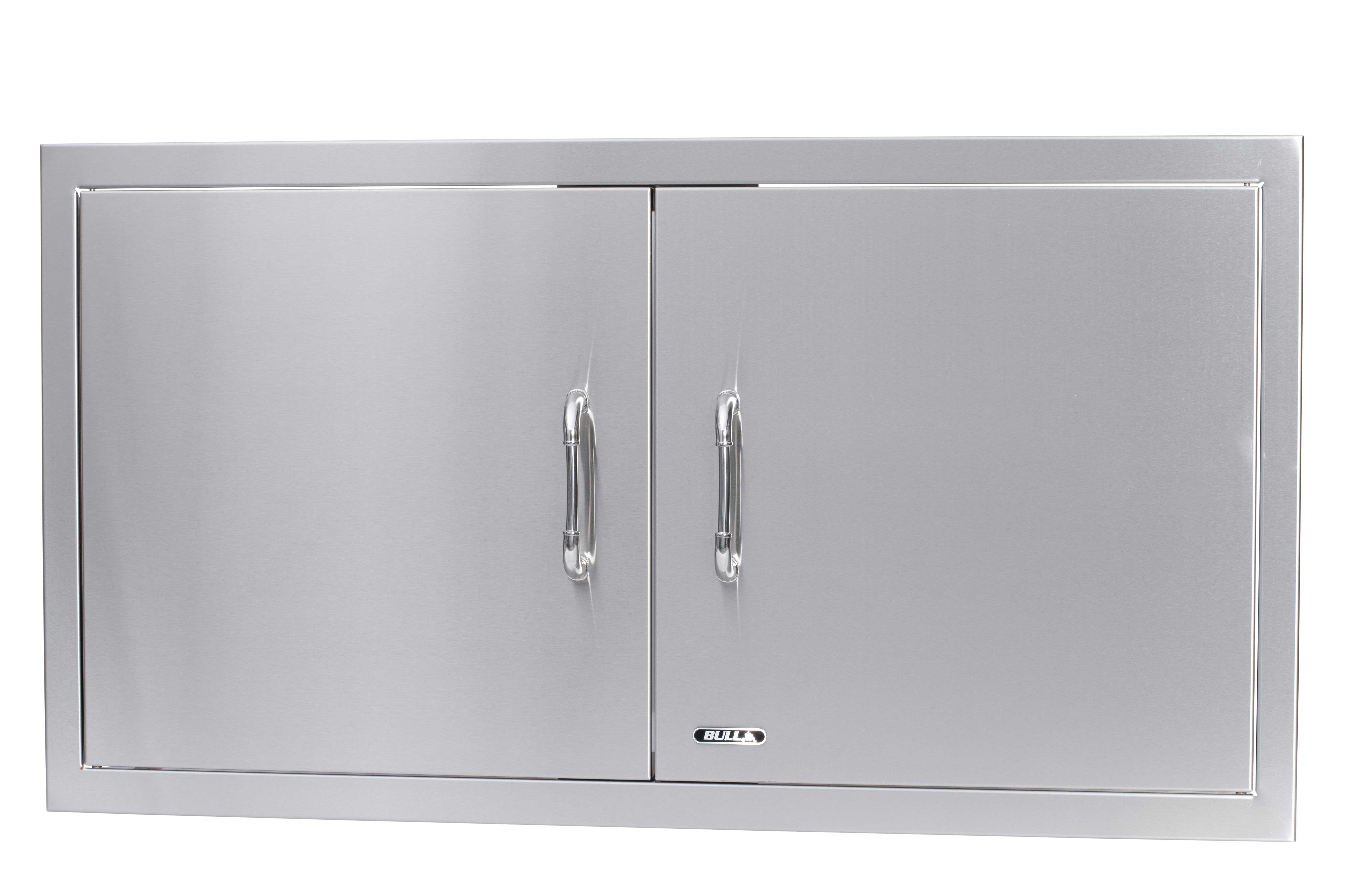 Bull 38-Inch Stainless Steel Double Access Door W/ Reveal-34020