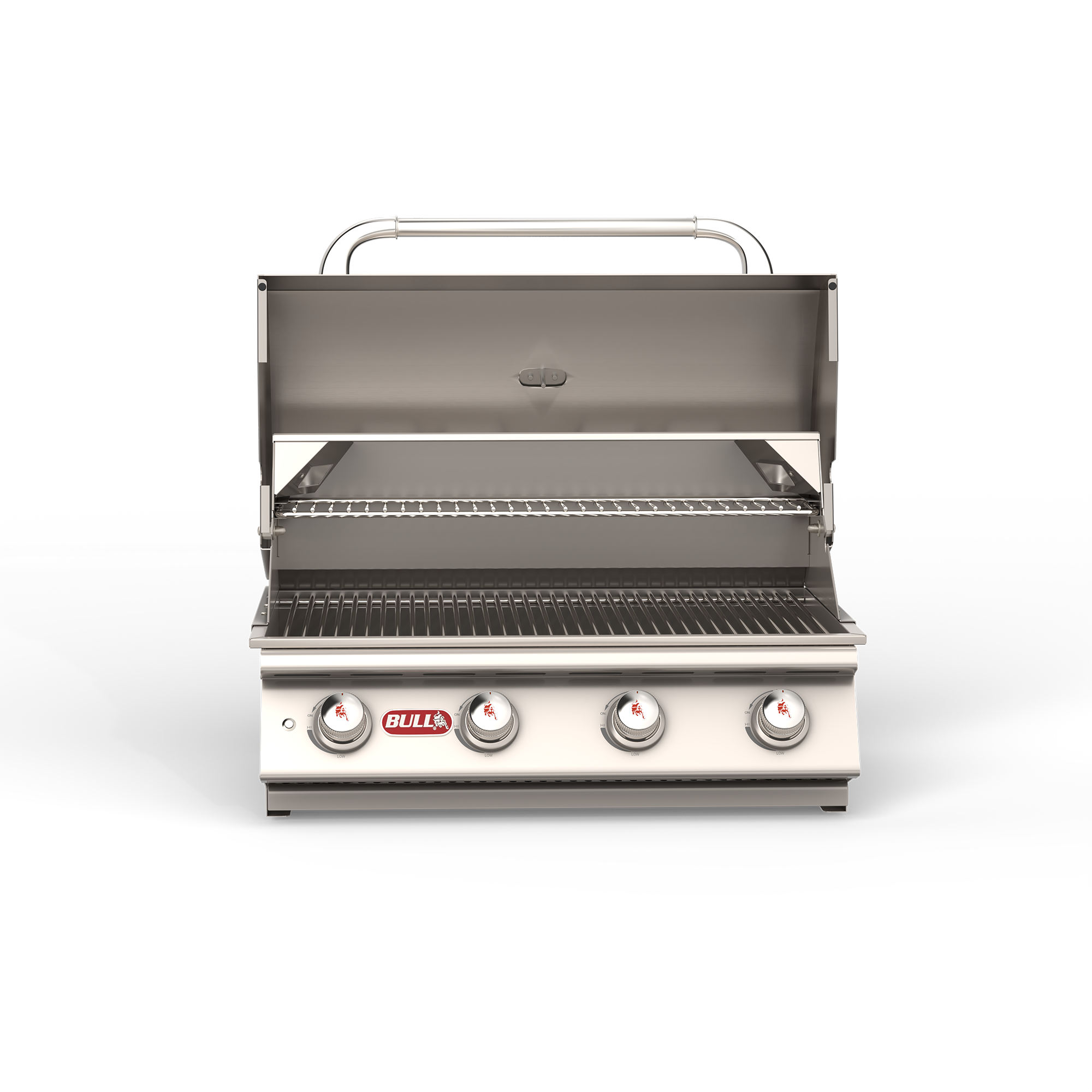 Bull Lonestar Select 30-Inch 4-Burner Built-In Natural Gas or Propane Gas Grill-87048/9