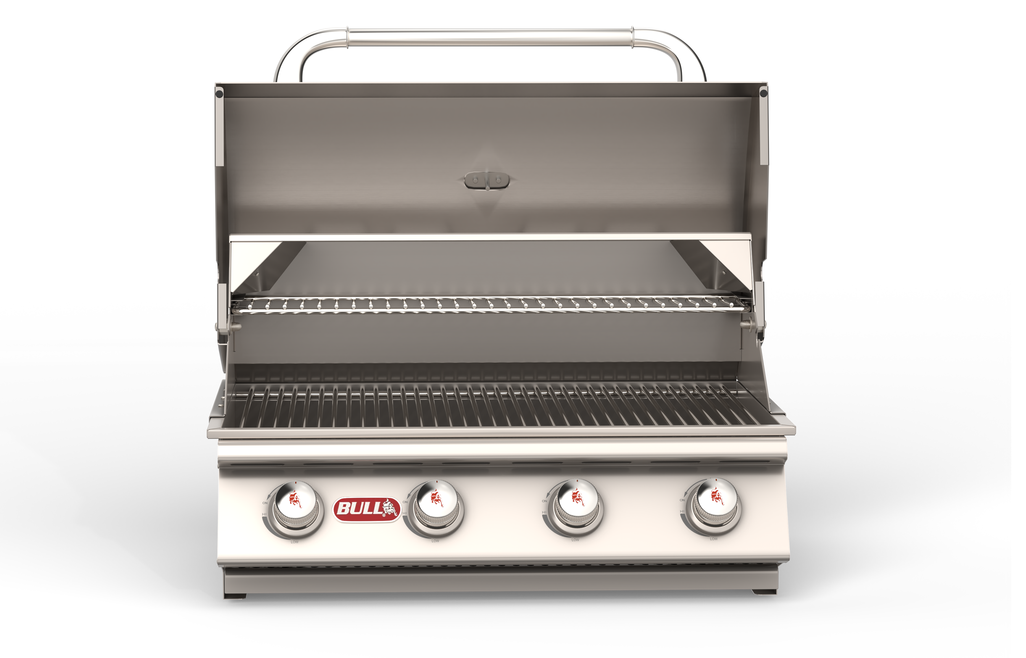 Bull Outlaw 30-Inch 4-Burner Built-In Natural Gas or Propane Gas Grill-26038/26039
