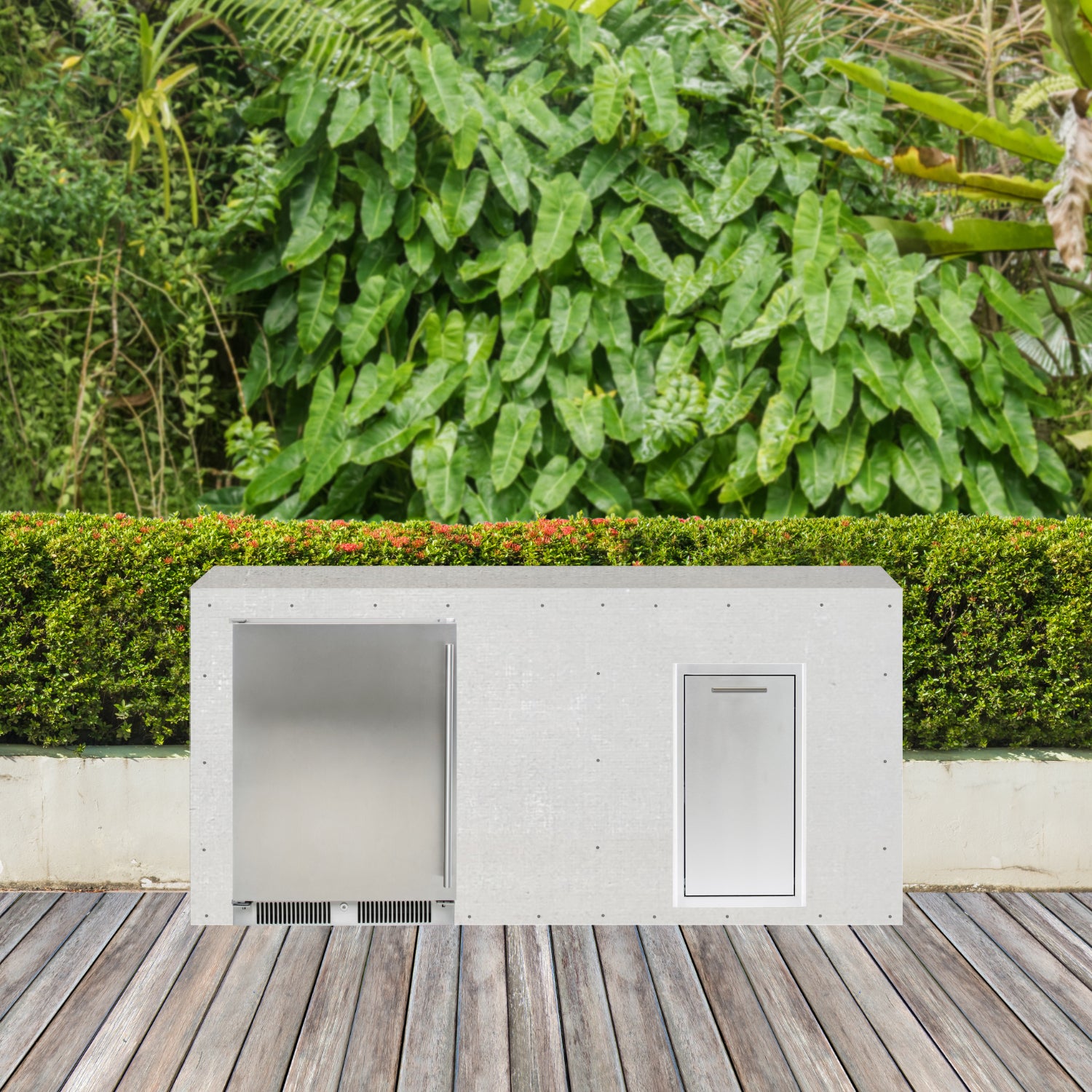 Blaze 72" Ready-To-Finish Quick Ship Outdoor Kitchen PKG14-BLZ-RTFQS14