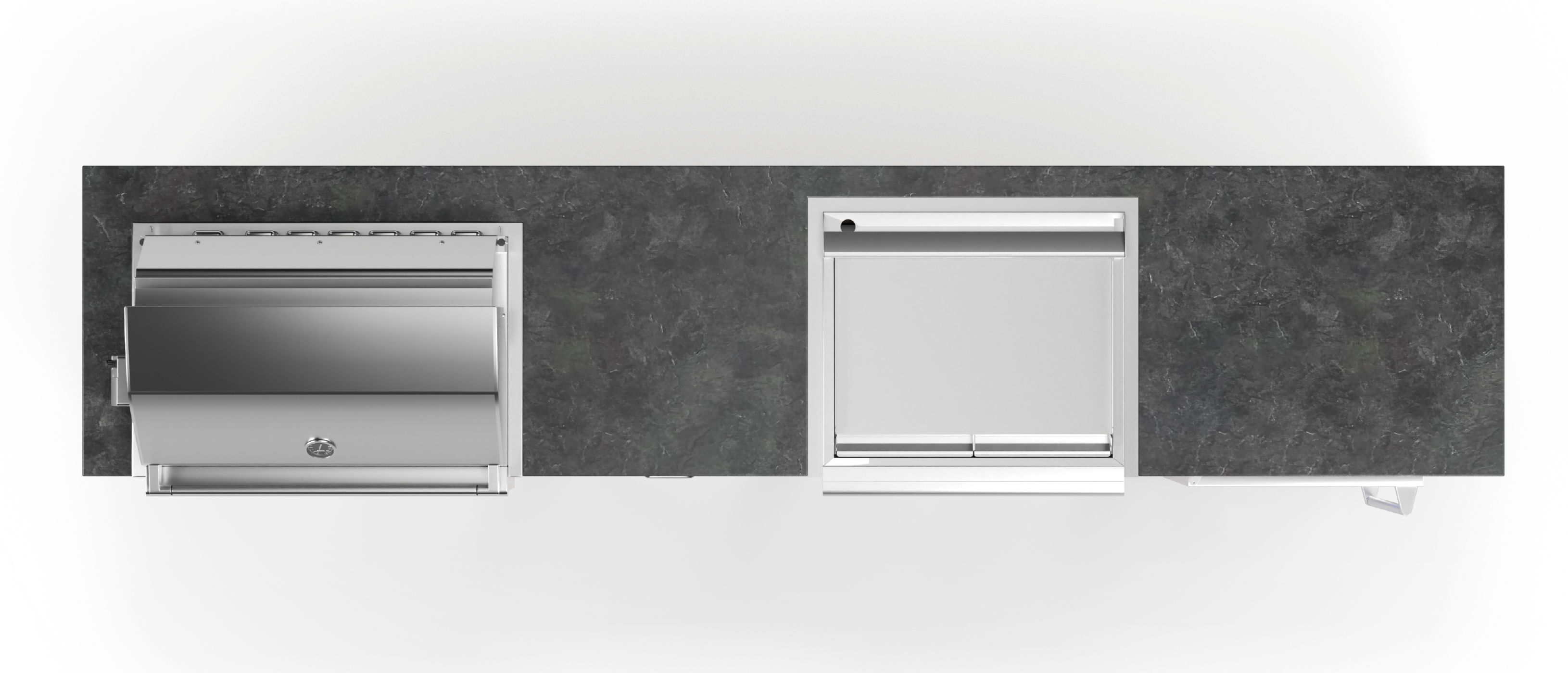 Lynx Pro Prestige Collection 144" Luxury Finished Outdoor Kitchen Package 12-LNX-12-PC