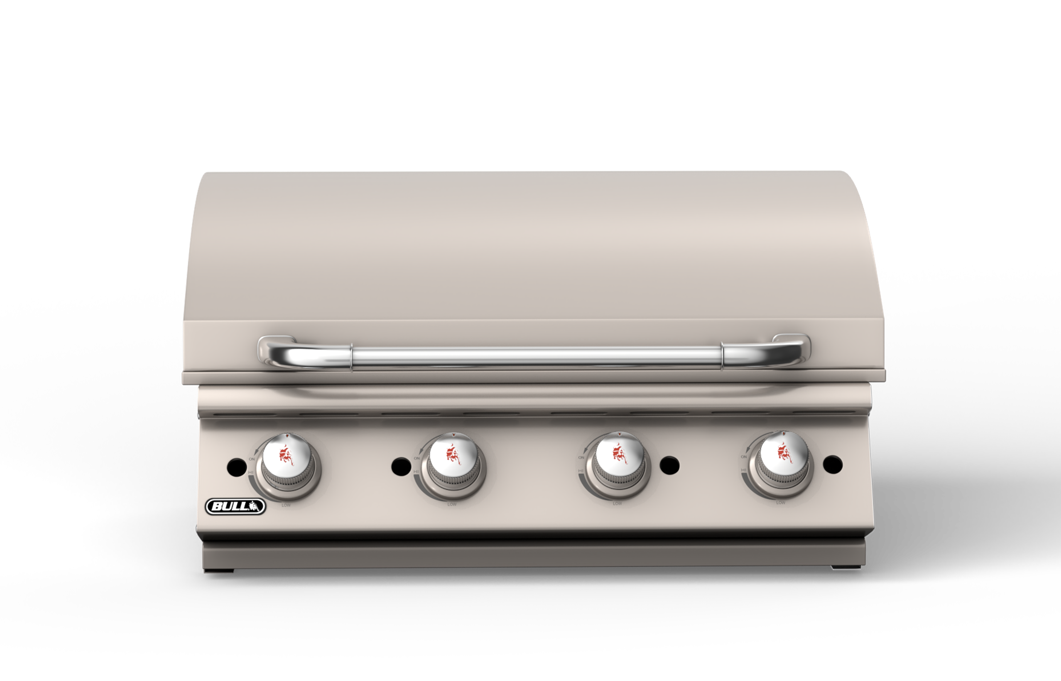Bull Grills 30-Inch Stainless Steel Natural Gas or Propane Gas Flat Top Grill-92008/9