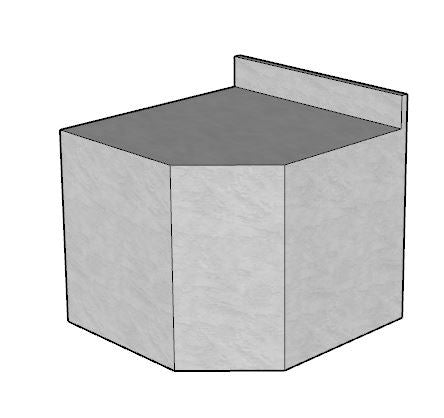 42" Corner DIY Outdoor Kitchen Frame Kit-ARP42CC