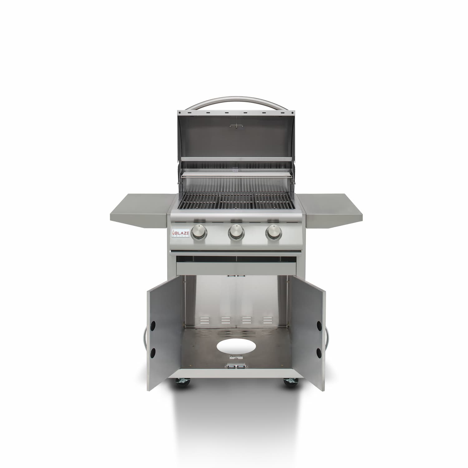 Blaze Prelude 25-Inch 3-Burner Built-In Natural Gas or LP Propane Gas Grill-BLZ-3LBM