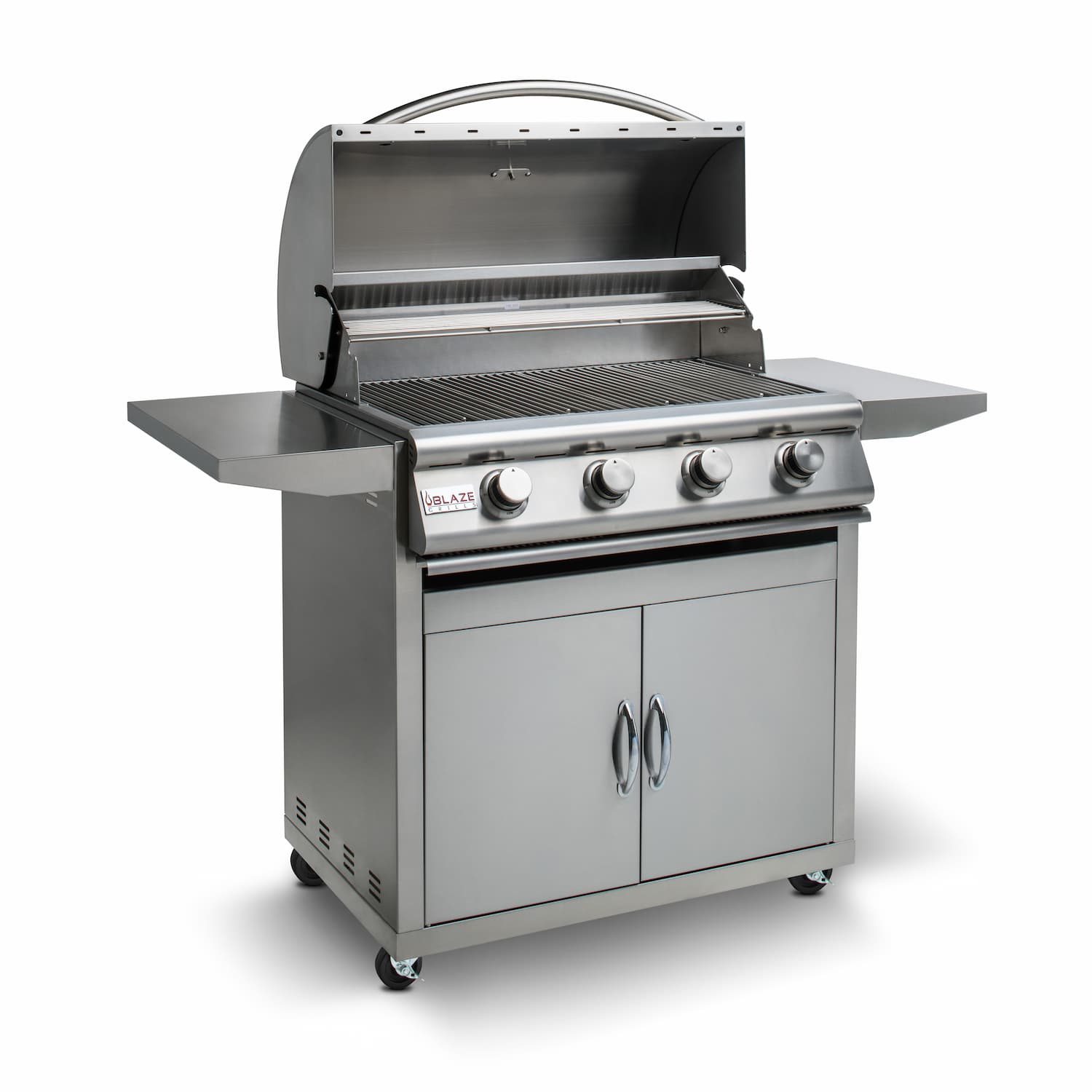Blaze Prelude 32-Inch 4-Burner Built-In Natural Gas or LP Propane Gas Grill-BLZ-4LBM