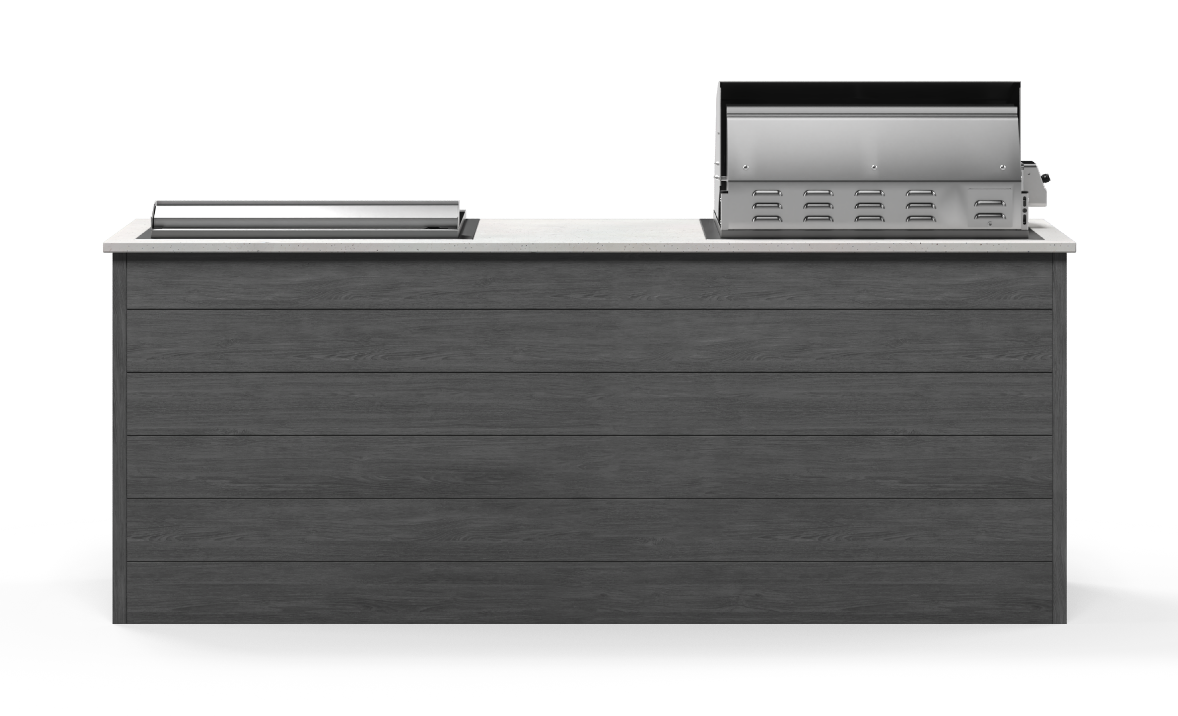 Lynx Pro Prestige Collection 96" Luxury Finished Outdoor Kitchen Package 9-LNX-9-PC-1