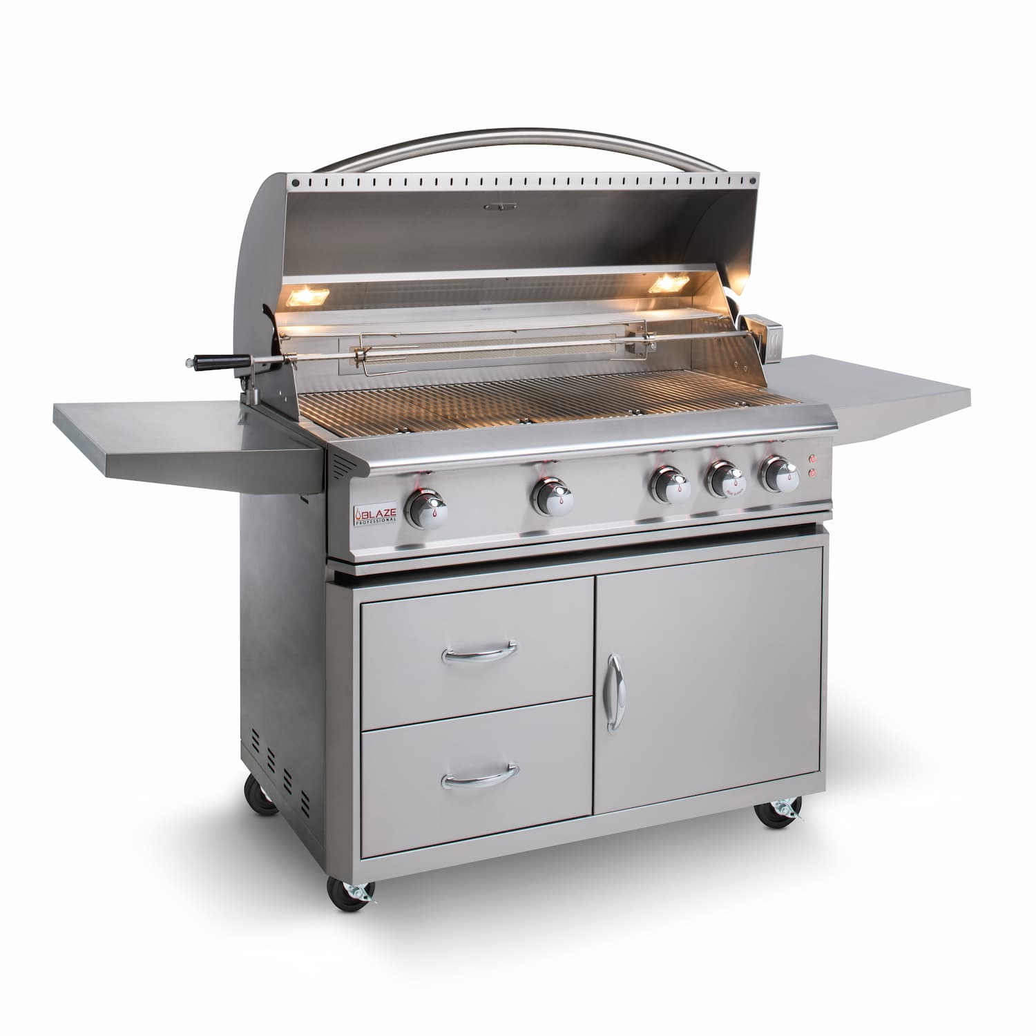 Blaze Professional LUX 44" Built-In Gas Grill with Rear Infrared Burner - BLZ-4PRO
