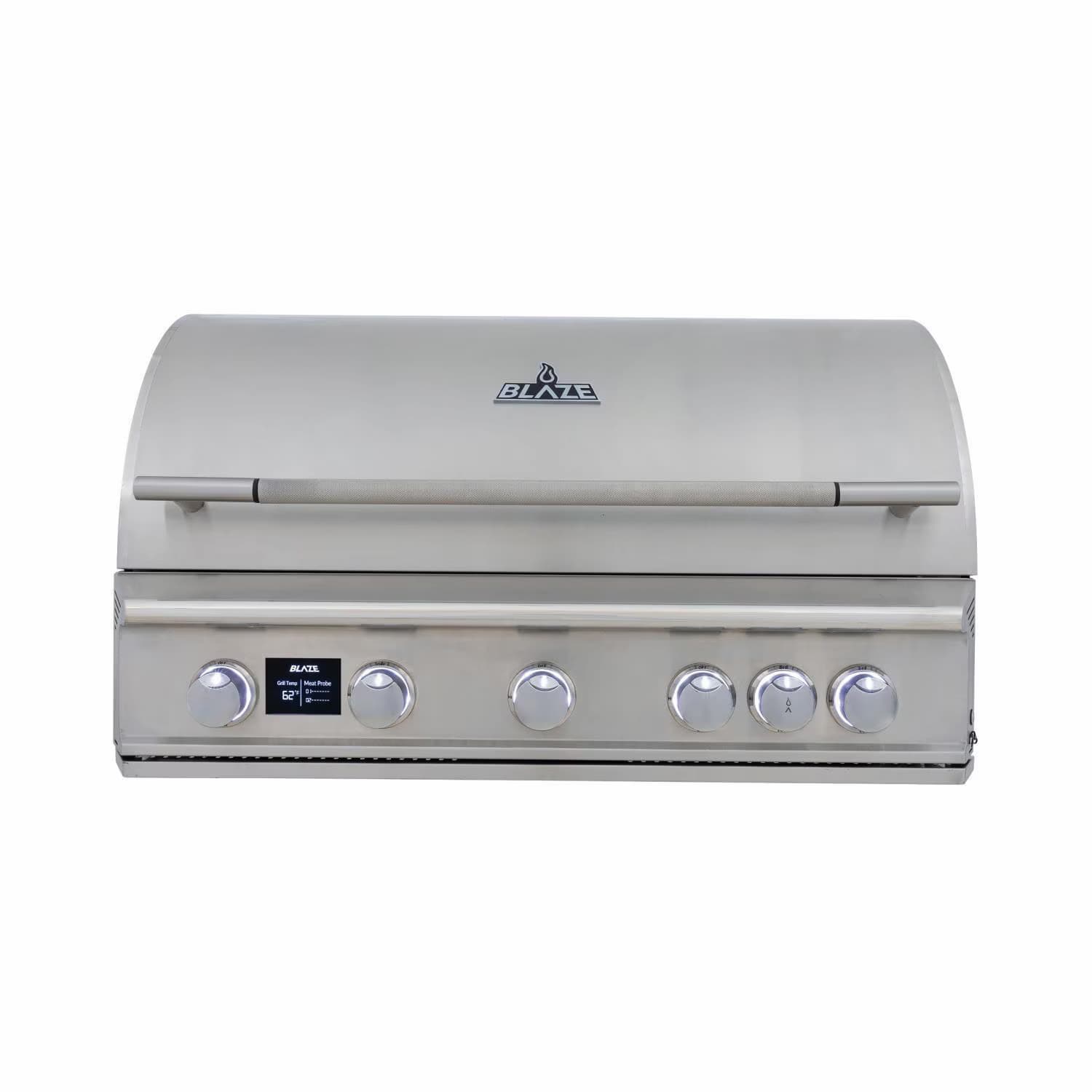 Blaze 40-Inch 5-Burner Built-In Propane Or Natural Gas Grill With Rear Infrared Burner & Grill Lights-BLZ-5LTEPRO