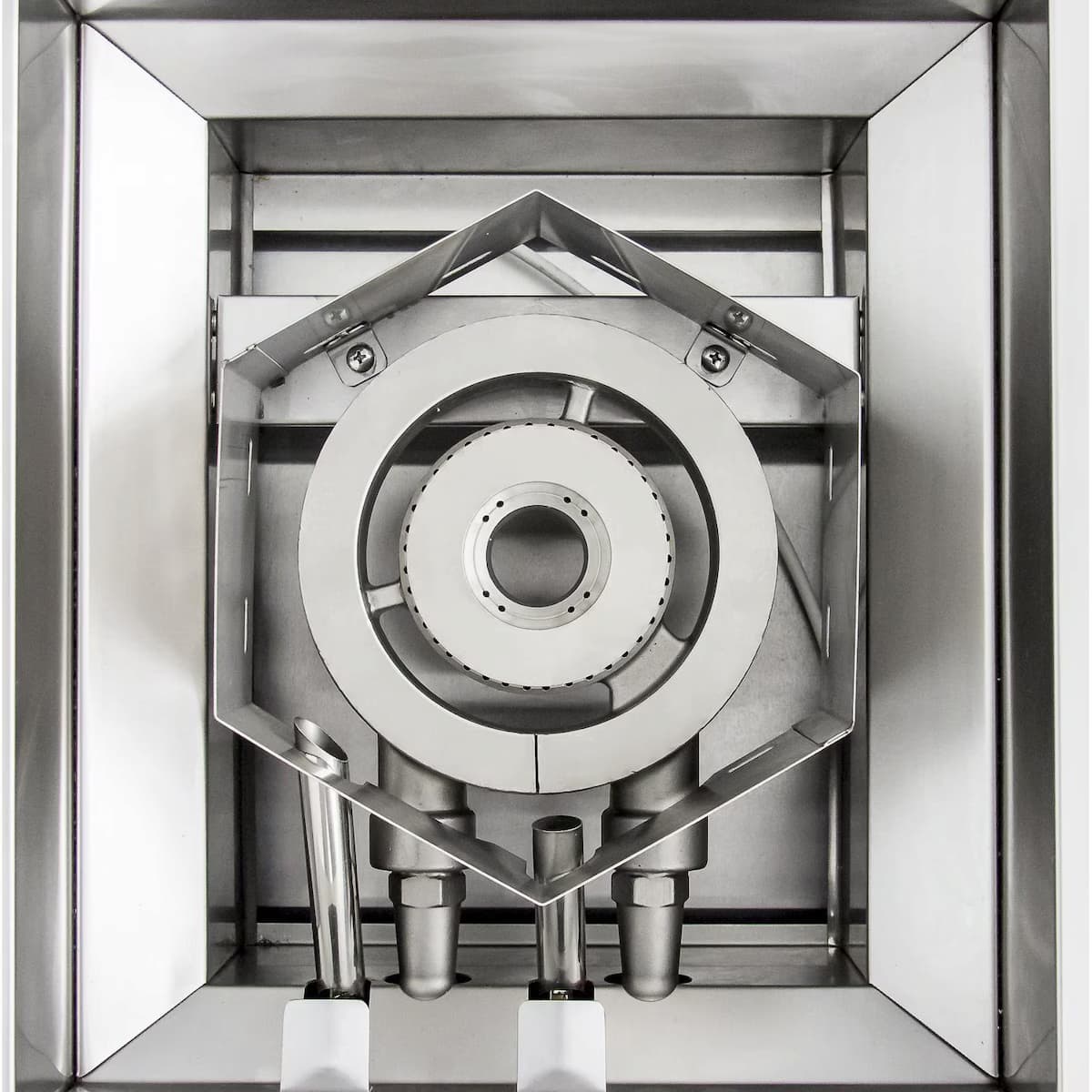 Blaze Built-In Gas High Performance Power Burner W/ Wok Ring & Stainless Steel Lid-BLZ-PBLTE