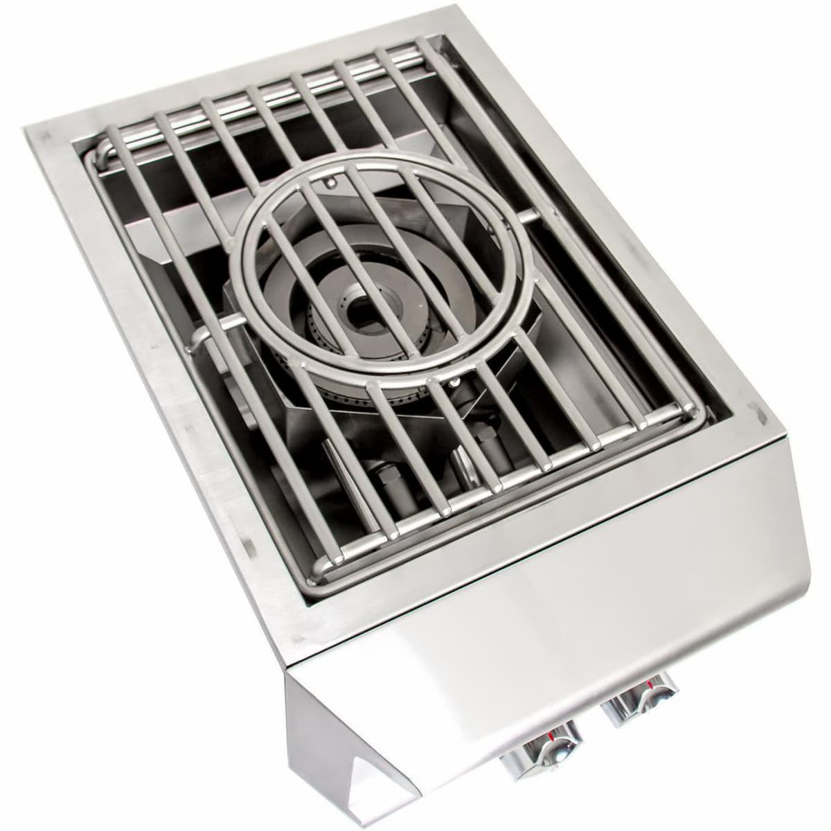 Blaze Professional Built-In Gas High Performance Power Burner W/ Wok Ring & Stainless Steel Lid-BLZ-PROPB