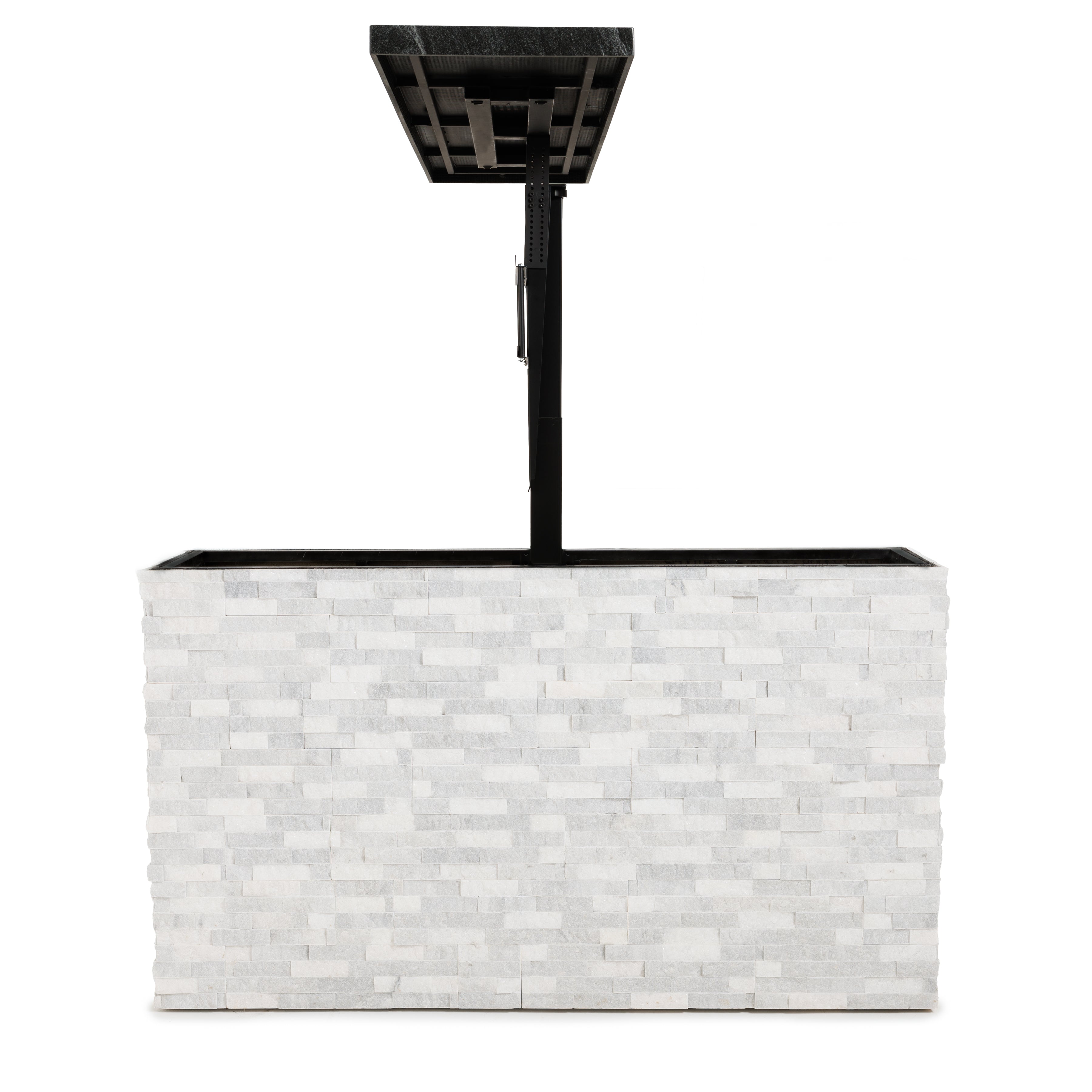 Fenix Vision 360 Luxury Outdoor TV Lift Cabinet Stone Collection-FENFINTVST