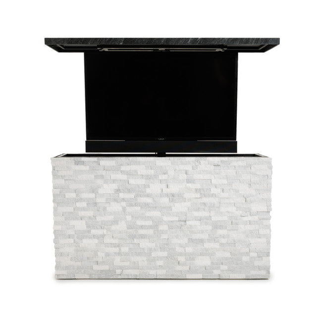 Fenix Vision 360 Luxury Outdoor TV Lift Cabinet Stone Collection-FENFINTVST