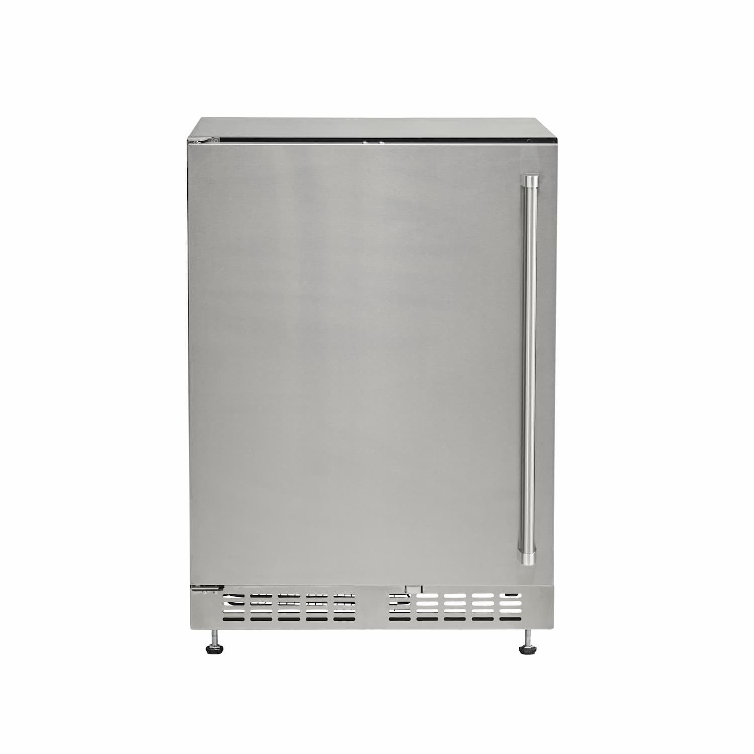 Coyote 24-Inch 5.5 Cu. Ft. Reversible Door Outdoor Rated Compact Refrigerator C124R-S