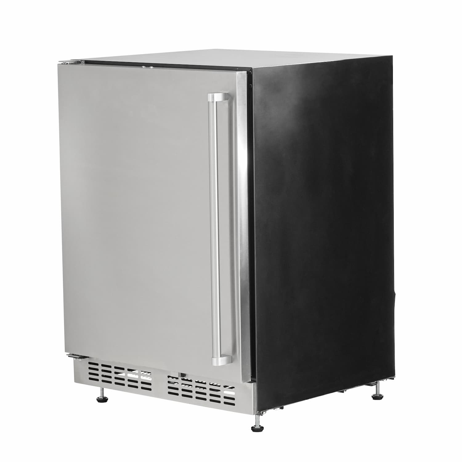 Coyote 24-Inch 5.5 Cu. Ft. Reversible Door Outdoor Rated Compact Refrigerator C124R-S