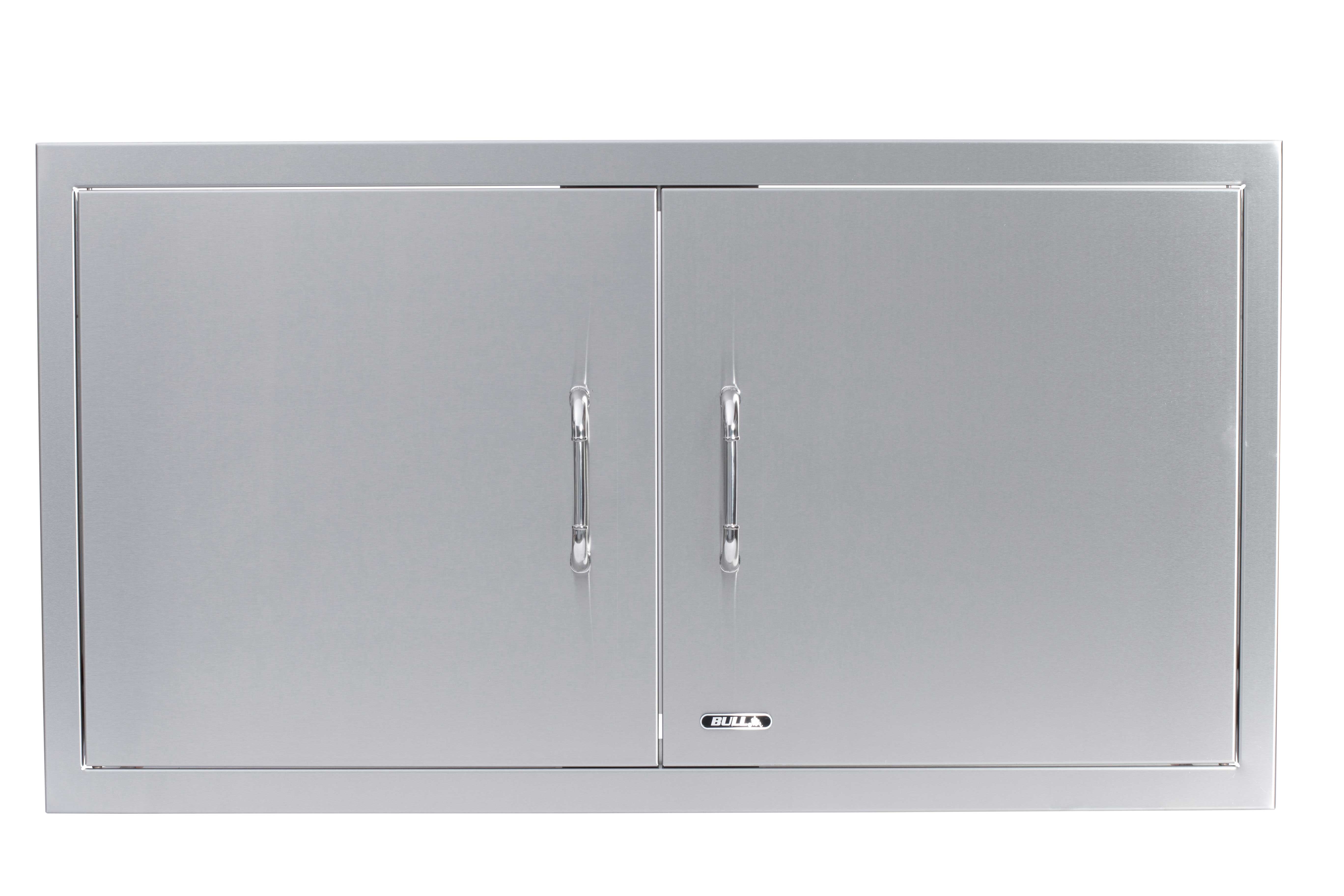 Bull 38-Inch Stainless Steel Double Access Door W/ Reveal-34020