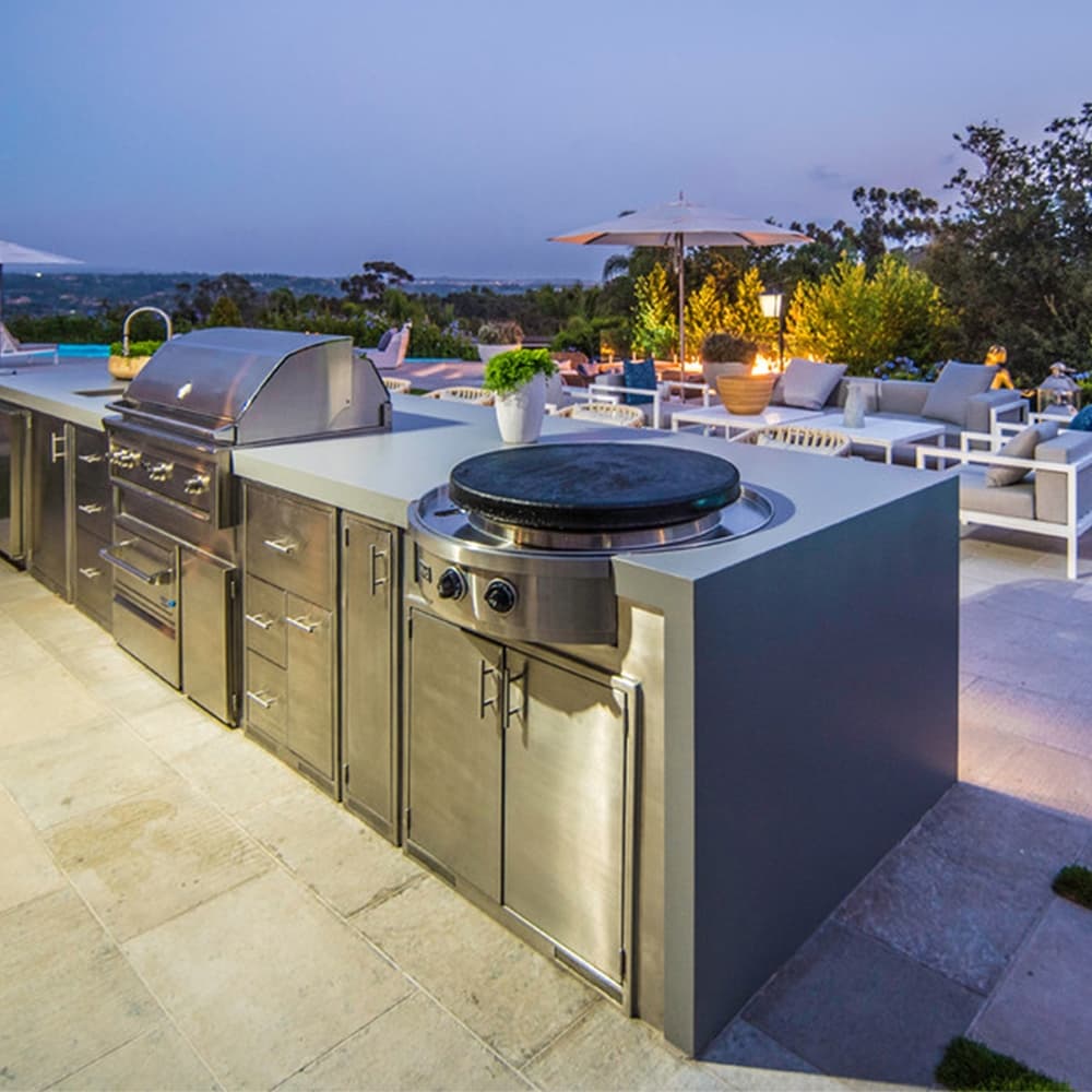 Evo Affinity Classic 30G Built-In Flattop Propane Or Natural Gas Grill-10-0055-LP & 10-0055-NG