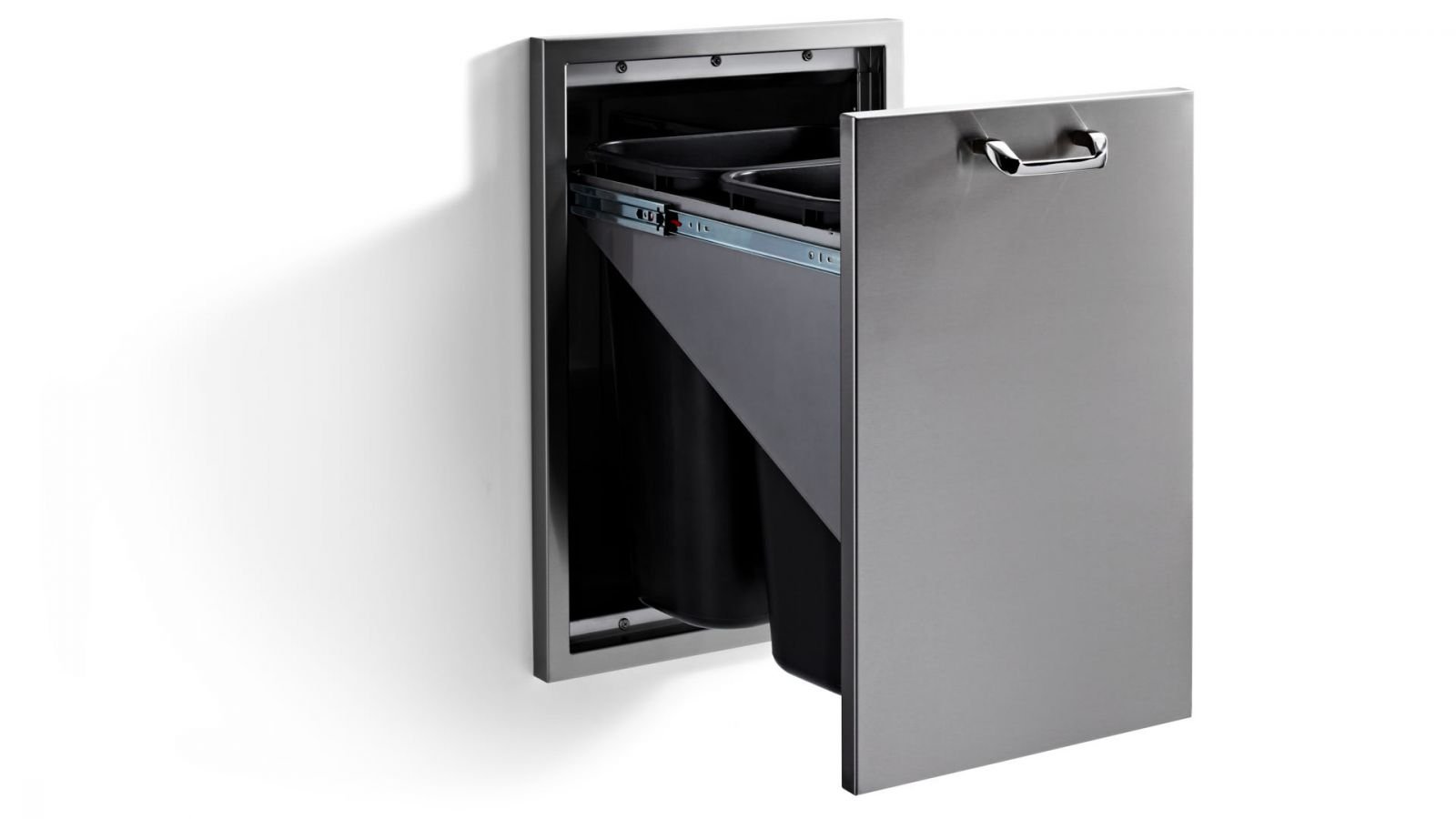 Lynx Professional 20-Inch Roll Out Trash And Recycle Center - L20TR