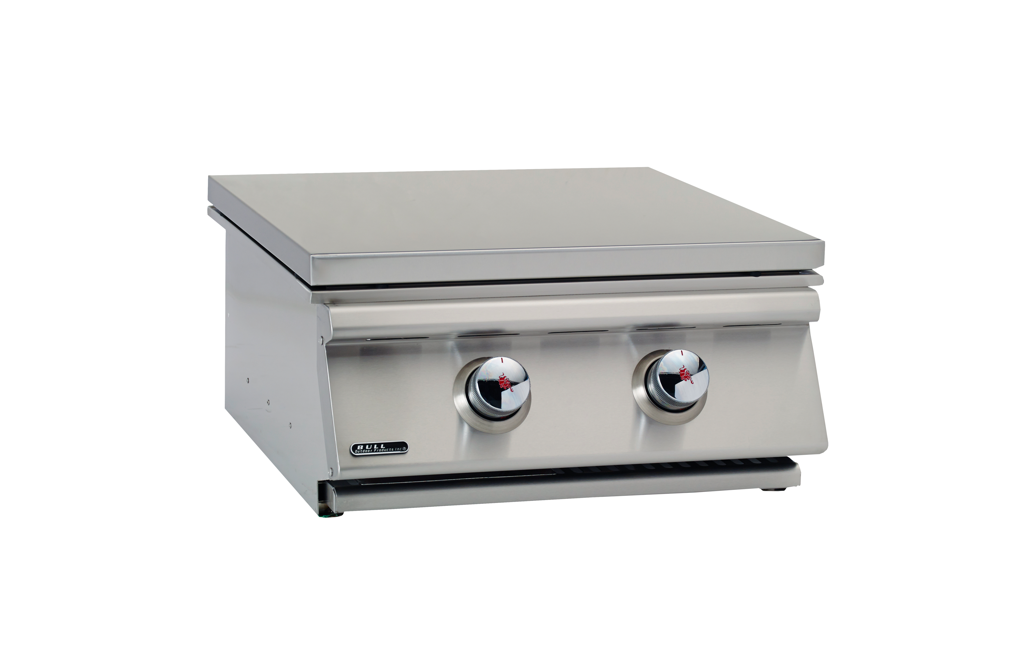 Bull Built-In Natural Gas and Propane Gas Stainless Steel Power Burner W/ Stainless Steel Lid-9600/1