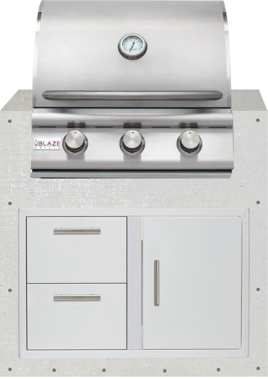 43-47" Blaze Select-N-Connect Grill Module-S43-BL-GRILL