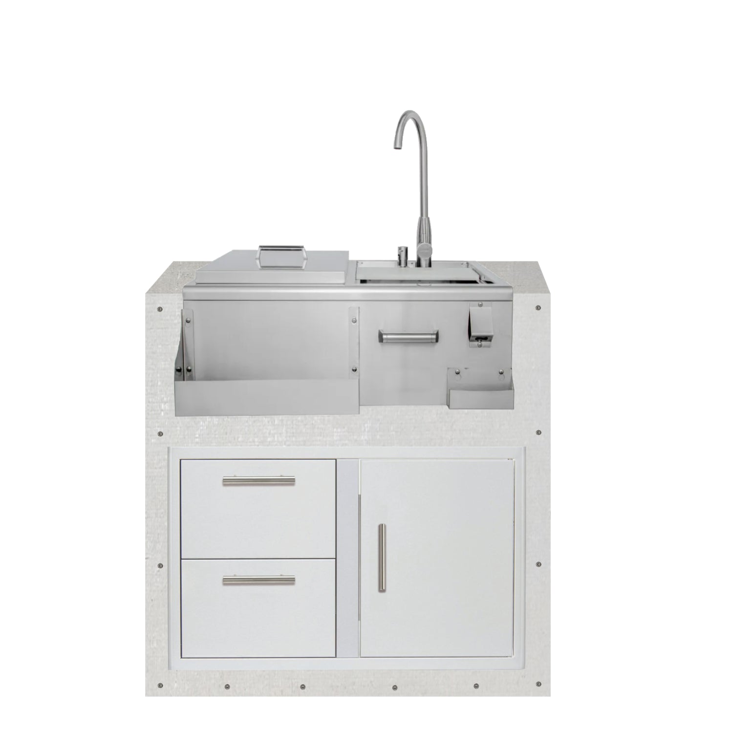 Blaze 48-52" Blaze Select-N-Connect Cocktail Sink Module-S48-BL-CKT