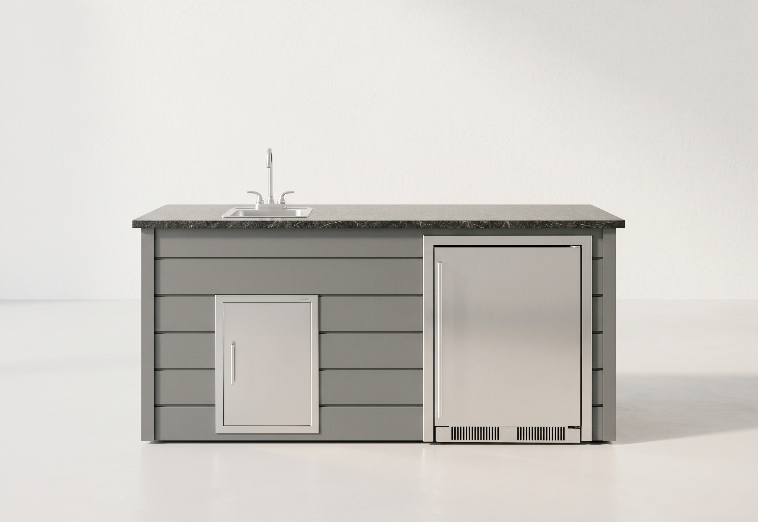 Blaze Quick Ship 72" Premium Finished Outdoor Kitchen PKG 11-BLZ-QSHIP11