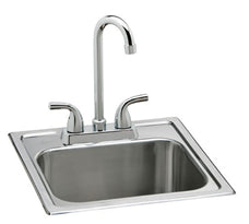 Big Ridge Estate Series 15" Sink and Faucet Set-BRES-15
